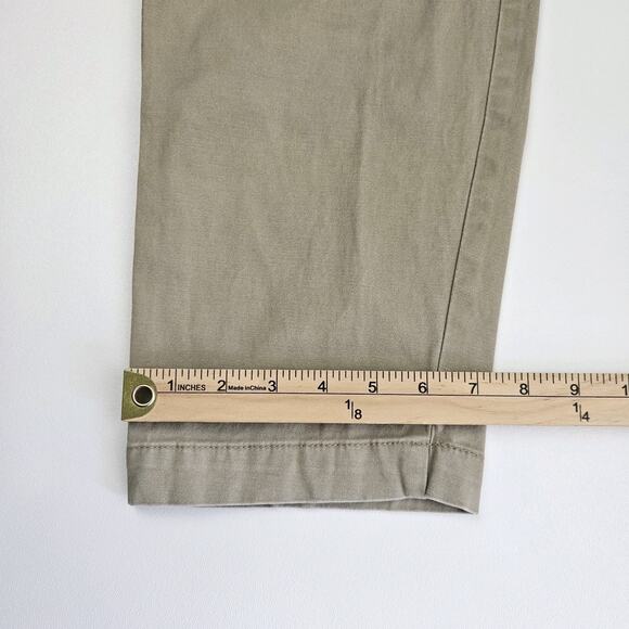 Levis XX Chino Pants Mens 38x30 Standard Tapered Fit Cotton Tan Khaki Flat Front - Picture 9 of 9